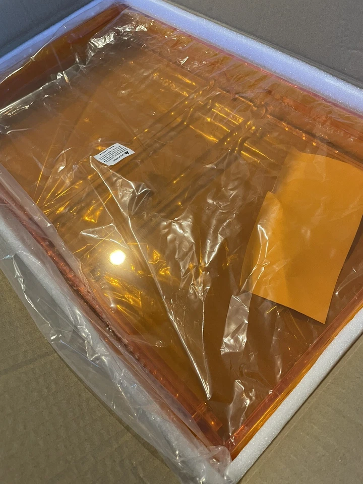 Bandeja de Desayuno Acrílica Smitten Life, Patas Plegables, Naranja, Nueva En Caja Foto 3 de 4