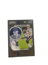 2021 Panini Playbook Football Mac Jones Next Up Card No. NXT-MJO Patriots 
