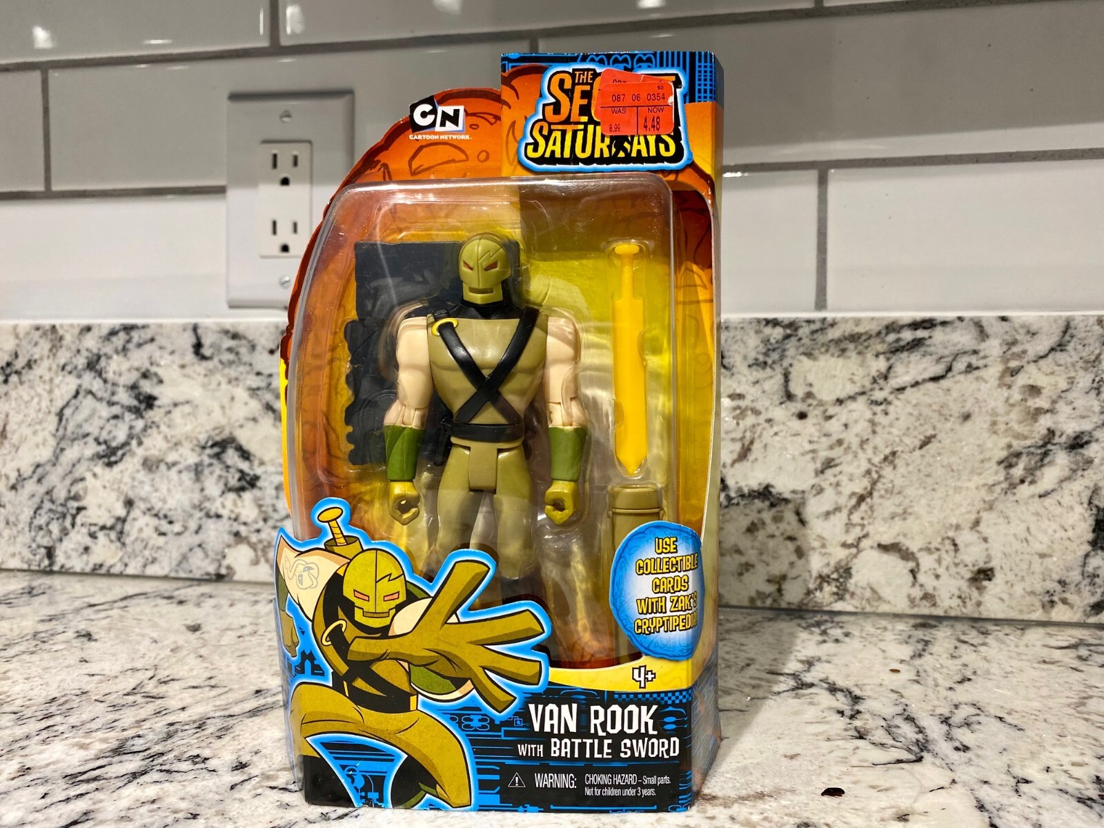 VAN ROOK w/Battle Sword 2009 Mattel Cartoon Network the Secret ...