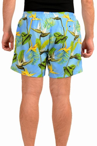 Hugo Boss Men's "Piranha" Floral Print Swim Board Shorts US XL IT 54 - Picture 4 of 6