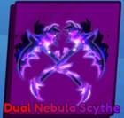 Dual Nebula Scythe | Blade Ball | Roblox