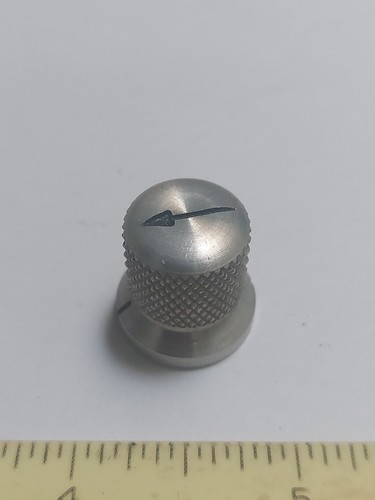 1 - Receiver On/Off/Balance/Bass/Treble/or Selector Knob Aluminum - Picture 2 of 5