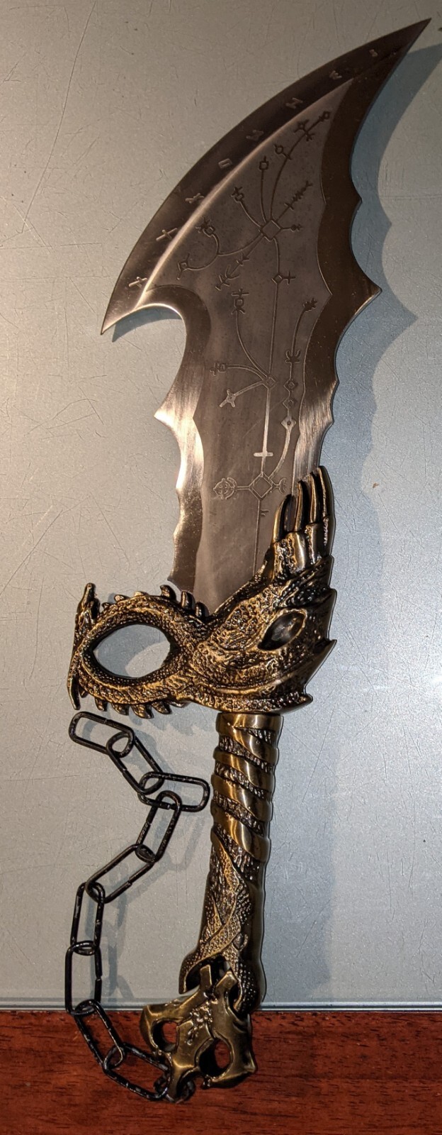 God of War Blades of Chaos Metal, God of war blade of Chaos replica