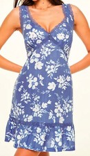 VS ADORE ME DIENNA SLIP  COTTON PJ M NEW