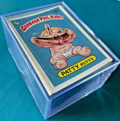 GPK 85 Topps Garbage Pail Kids Original 2nd Series 2 OS2 Glossy MESSY TESSIE Set