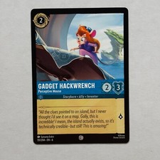 Gadget Hackwrench 151/204 Disney Lorcana Azurite Sea Regular Common Card NM