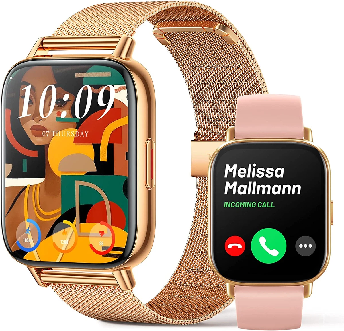 Smartwatch Donna Con Chiamate Orologio Intelligente Android Ios Promemoria Messa
