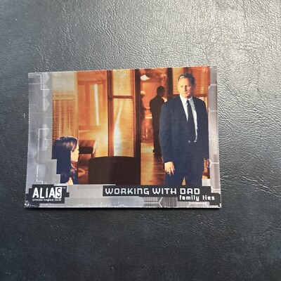 11d Alias Season 1 One 2002 #74 Working With Dad Sydney Jack Bristow
