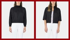 Under Armour UAS Premium Bomber Women's Convertible Sleeve Jacket 170 NWT