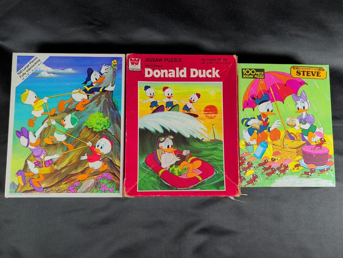 Donald Duck Puzzle In Vintage Jigsaw Puzzles for sale | eBay