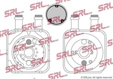 Ölkühler für Audi A3 8L A4 B5 8D2 Avant 8D5 A6 C5 4B2 1.9 2.4 2.7 2.8 91-06