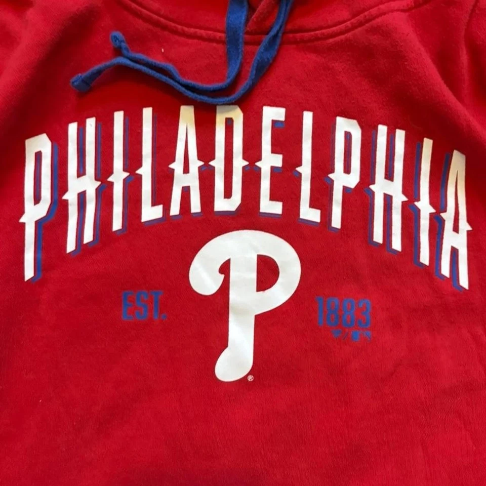 Mens Philadephia Phillies Hoodie SZ 3XL - Image 2 of 4