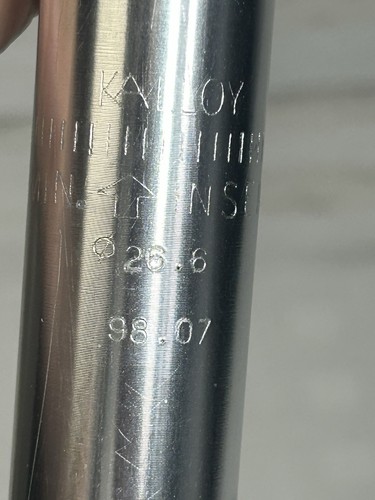 TIJA DE SILLÍN CON SUSPENSIÓN UNO AÑOS 90 26,6 piezas de bicicleta de montaña bicicleta de carretera plateada - Imagen 13 de 14
