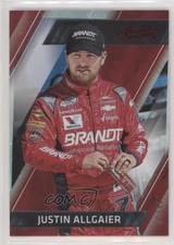 2017 Panini Absolute Spectrum Red 18/99 Justin Allgaier #43 0a3