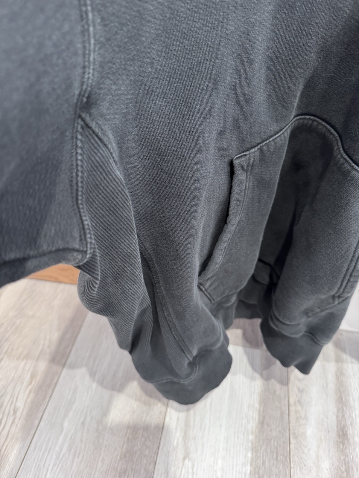 Black Eric Emanuel EE Basic Hoodie Size Large - image 6