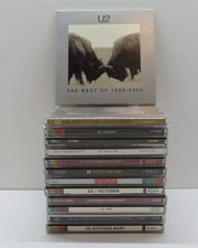 U2 lot of 13 CDs (see description for titles)