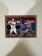 2024 Topps Rookie Combos Gold Boarder Matt Krook David Banuelos 1334/2024