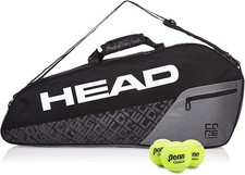Head Core 3R Pro Tennis Racquet Bag Fits 3 Ra...