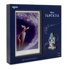 Disney Fantasia Silver Coin and Foil Collectible Set 2025 Niue COA