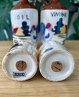 Vintage Relco Japan  Condiments Set: Oil & Vinegar Salt /Pepper Shakers Rooster  — photo 4