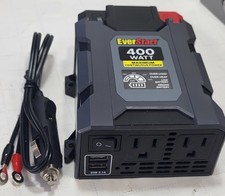 EverStart 400W Power Inverter Converts Vehicle Power DC To AC Power -70002MC