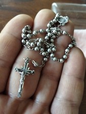 Bellissimo rosario in argento 925