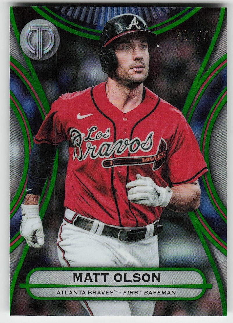 2025 Topps Tribute #23 Matt Olson BASEBALL Atlanta Braves