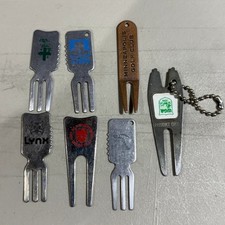 Vintage Golf Divot Tool Lot Cherry Hills PGA Lynx Minneapolis GC Metal