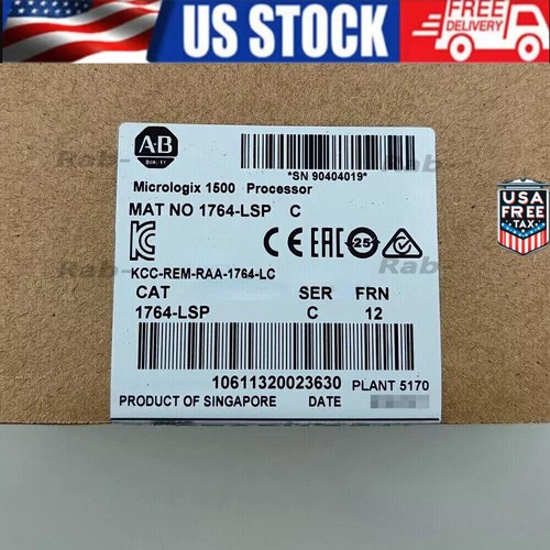 New Sealed Allen-Bradley 1764-LSP MicroLogix 1500 Processor Module US ...