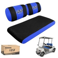 Golf Cart Front Seat Covers for Yamaha G2/G9/G16/G19/G22  Black Dark Blue