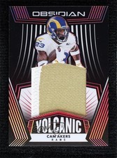 2020 Panini Obsidian Volcanic Material Electric Etch Red 9/10 Cam Akers 5m1