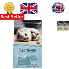 Balanced Dry Kitten Food with Chicken - 1.5 kg for Skin, Coat, and Muscles 9.99 per kilo