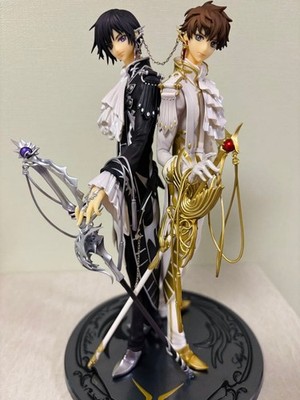 Code Geass R2 Lelouch & Suzaku 1/8 Scale Figure G.E.M. CLAMP