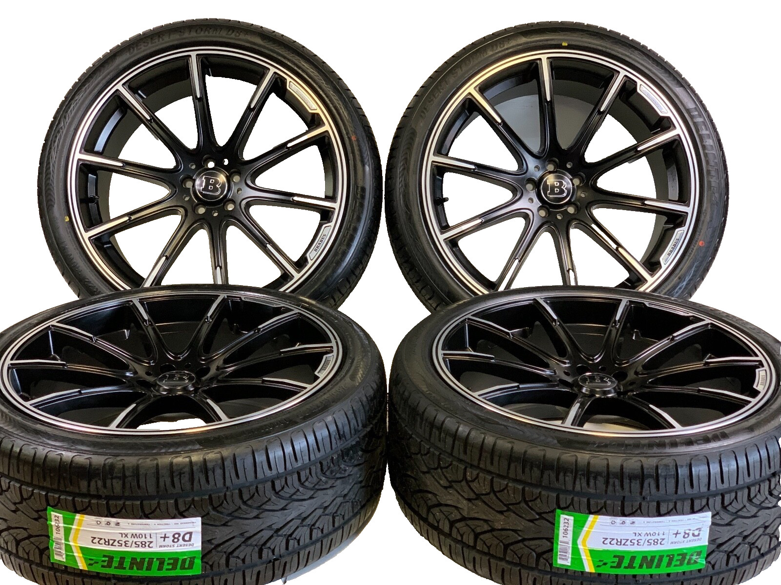 22" RIMS/TIRES G WAGON BRABUS FOR GLC GLE GLS CLASS ML 5X112MM NOT G WAGON W TIR