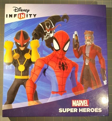 Disney Infinity 2.0 Marvel Super Heroes Power Disc Album W/ 18 Discs
