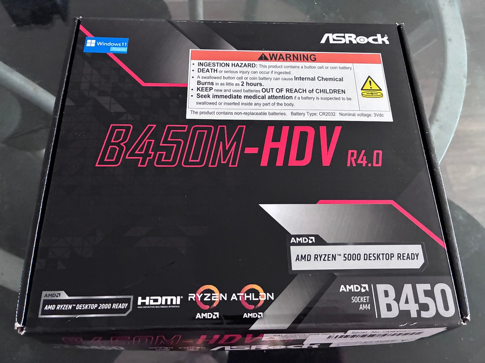 Ryzen 3500X CPU / B450m Motherboard / RX 570 8GB / 16GB DDR4 3200 Combo ...
