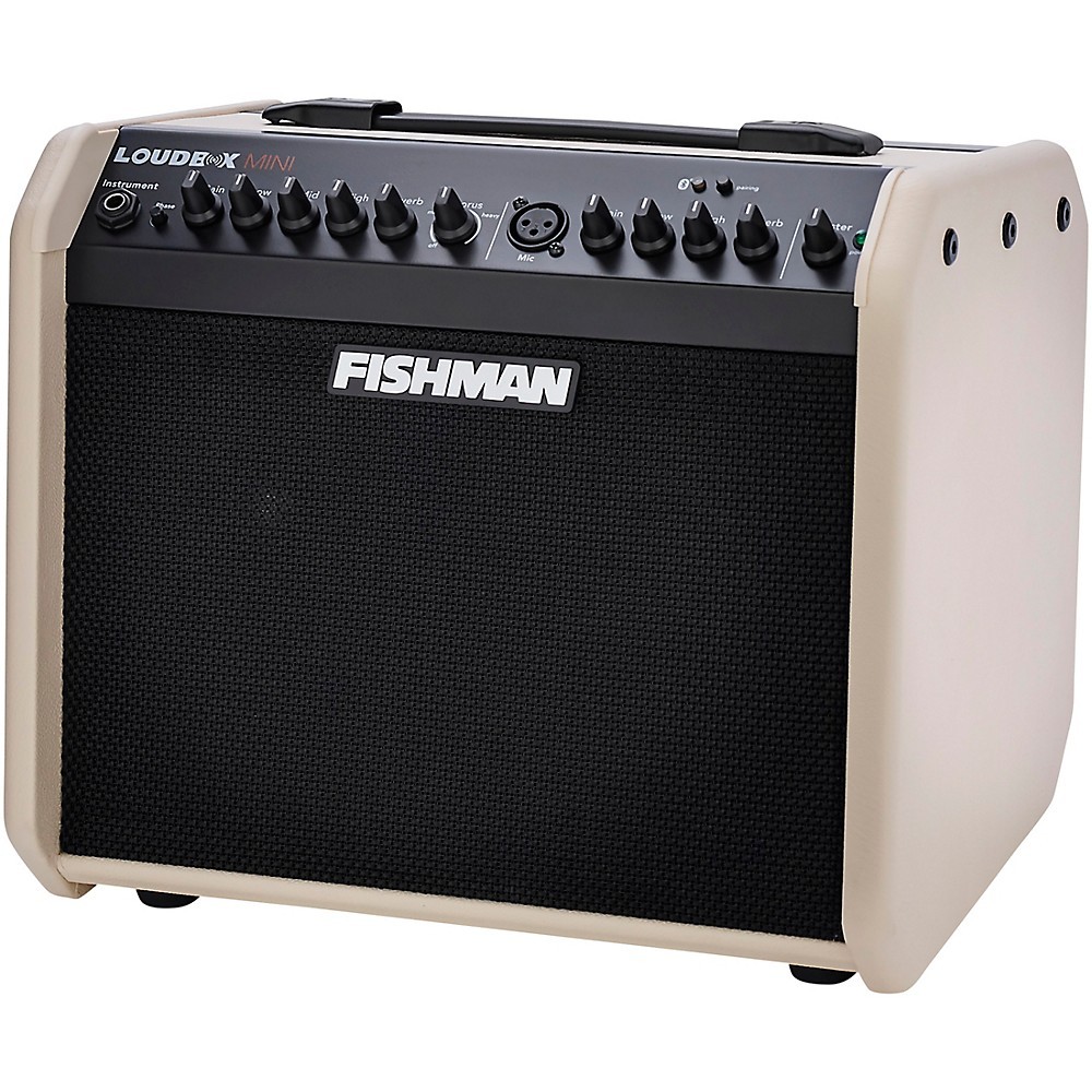 Fishman Loudbox Mini 60W 1x65 Acoustic Guitar Combo Amp With Bluetooth - Cream 77190₽