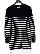 Sezane Jumper Mini Dress S in Blue