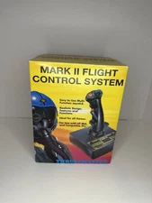 Thrustmaster Joystick Flight Control System Mark 1 For PC With Box Vintage 1993