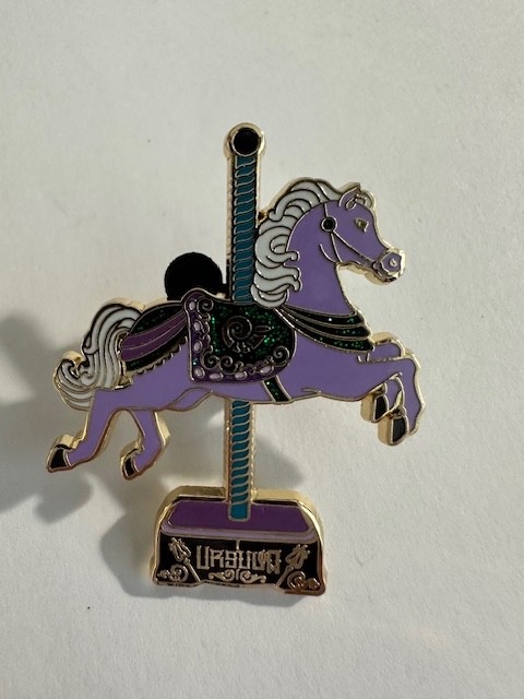 PALM Pink a La Mode Ursula Princess Villains Carousel LE 500 Disney Pin F1