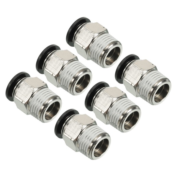 "10Mm X 3/8\"NPT Gewinde Push-To-Connect-Fittings,6Er Pack Gerade"-image