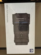 SIRUI 50mm F1.8 1.33x APS-C Anamorphic Lens-Sony E-Mount UNOPENED BOX