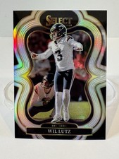 2025 Panini Select Football Wil Lutz Suite Level Silver Prizm #312 - Broncos