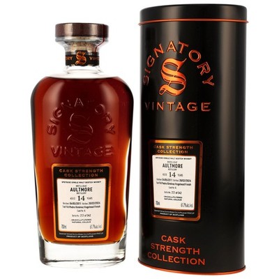 Aultmore 2011/2026 - 14 Jahre - 1st Fill PX Cask Finish #4 Signatory Vintage CS