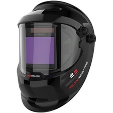 Maschera saldatura auto-scurante 10x8cm sensori 4 TIG MIG ARC