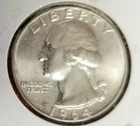 1964-D Silver Washington Quarter *90% Silver*  BRILLIANT UNCIRCULATED CONDITION~