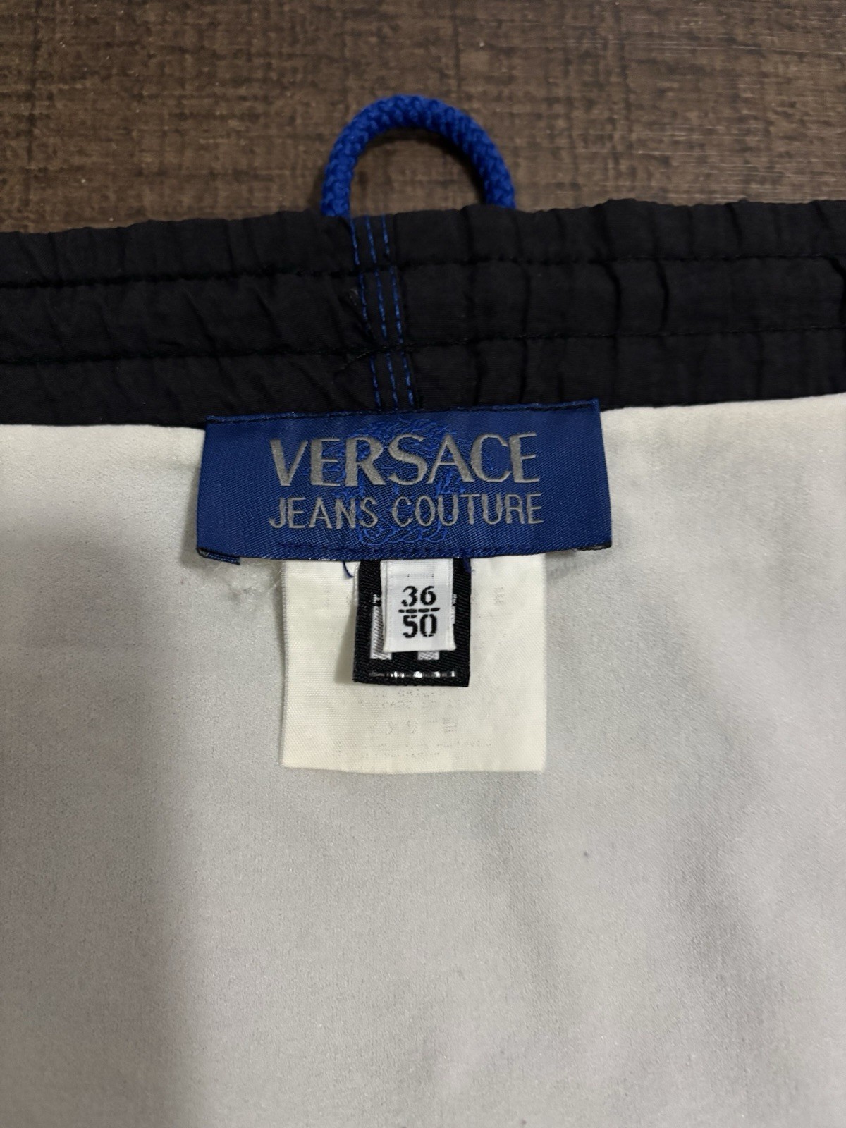 VERSACE Jeans Couture VINTAGE Men’s Drawstring Swim Shorts Size 36 thumbnail 12