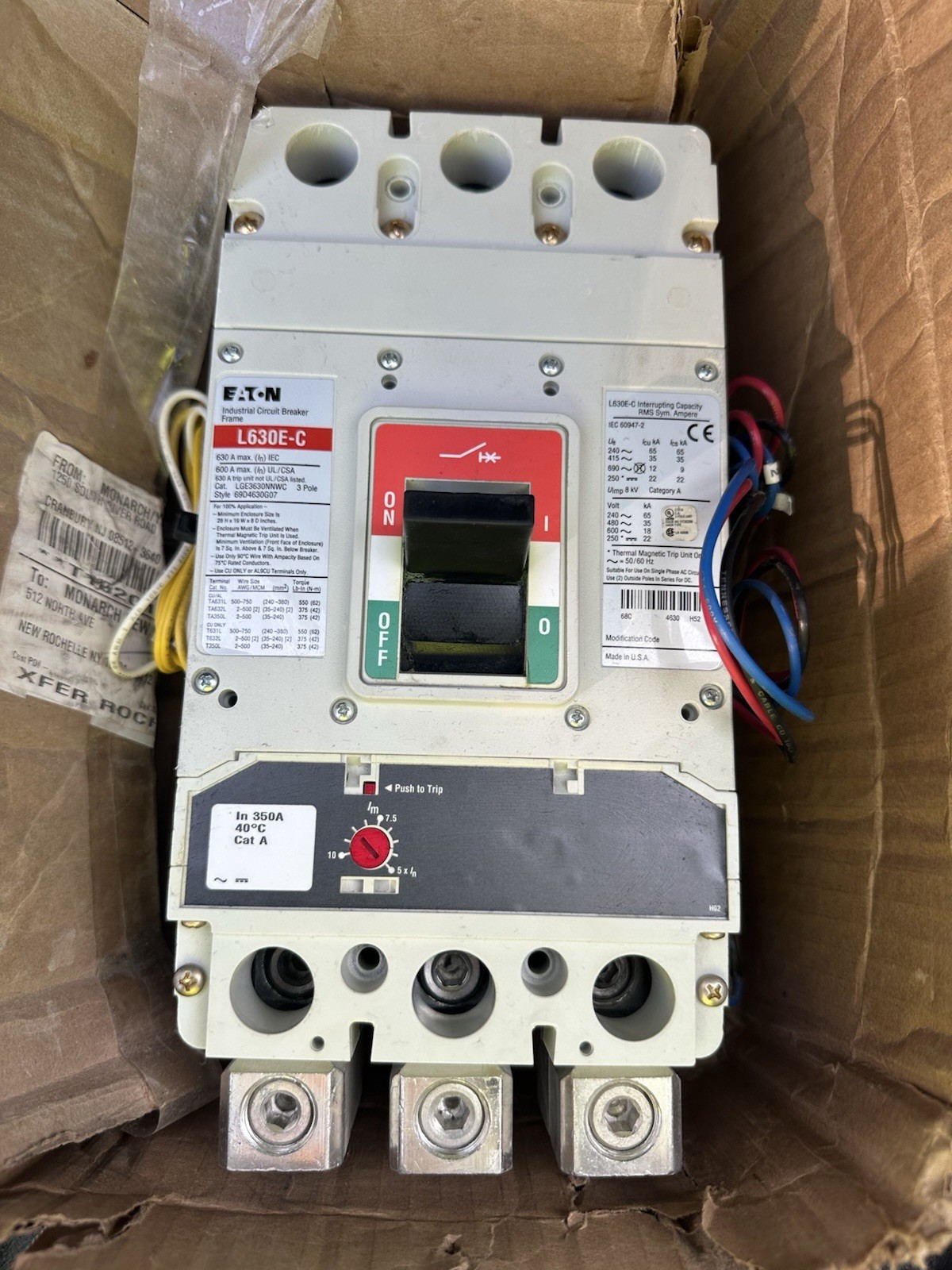 Eaton LGE3630NN Circuit Breaker