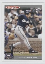 2004 Topps Total Team Checklists Geoff Jenkins #TTC16 1k3