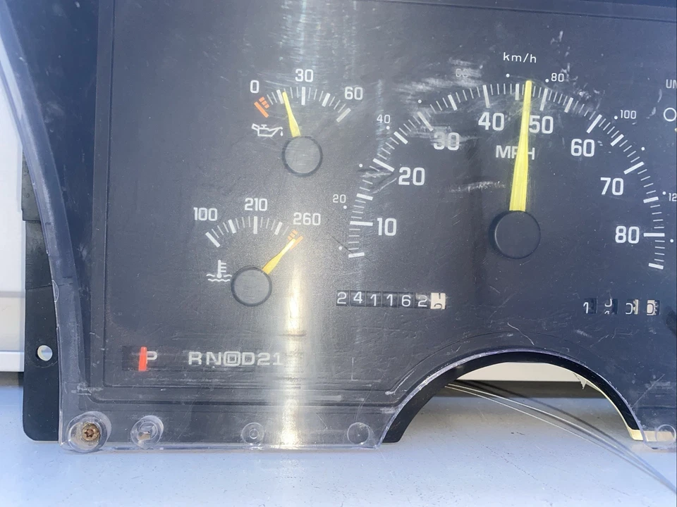 Chevrolet GMC Truck Suburban Blazer 1992-1994 velocímetro calibre clúster 16140015 Foto 4 de 4